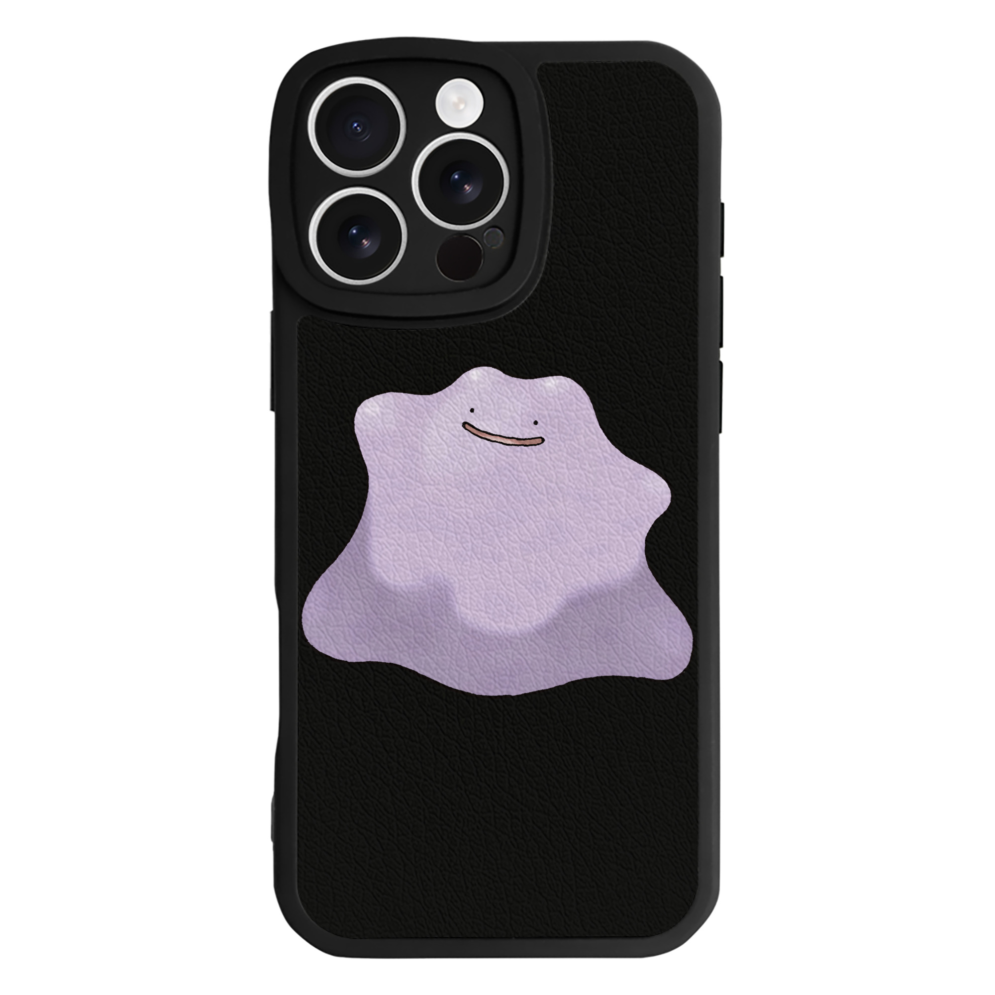 （画像用） ポケットモンスター Pokémon 【iPhone 16シリーズ対応】シリコンスマホケース（レザー調） 材質：シリコン